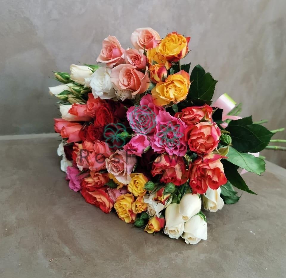 Букет цветов из: Розы в Степаньково
