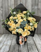 Букет цветов из:  Розы и Лизиантусы в Степаньково