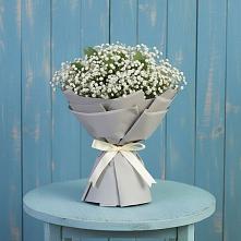 Букет цветов из:  Гипсофила в Степаньково