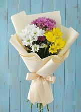 Букет цветов из:  Хризантемы в Степаньково