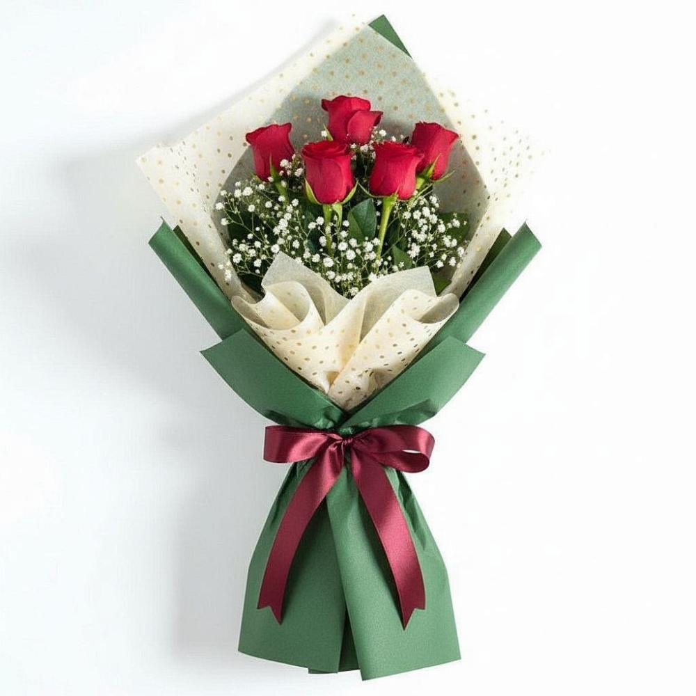 Букет цветов из: Розы в Степаньково