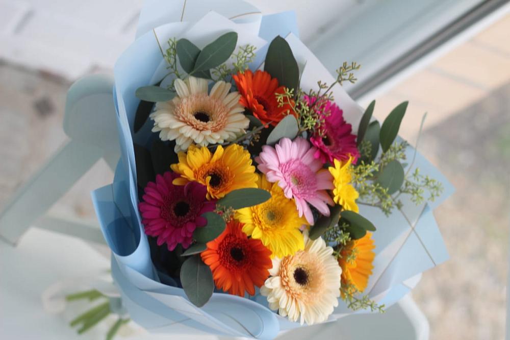 Букет цветов из: Герберы в Степаньково