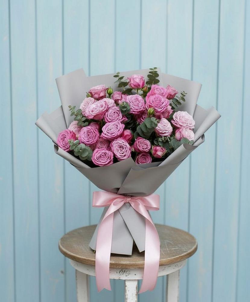 Букет цветов из: Розы в Степаньково