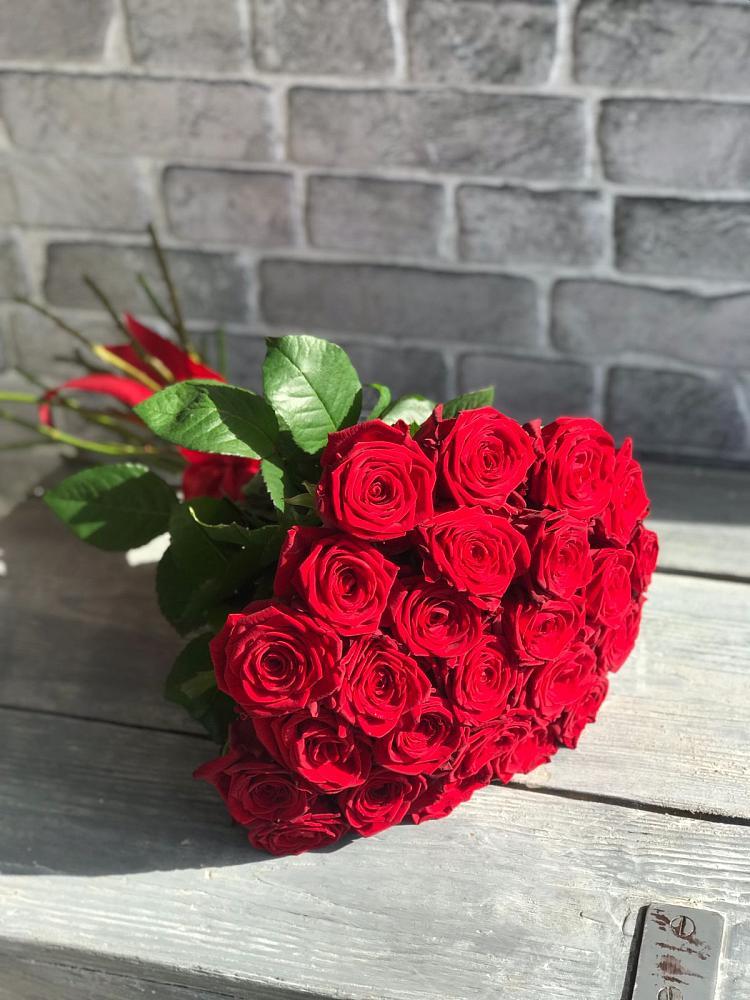 Букет Красные розы Фридом в Степаньково