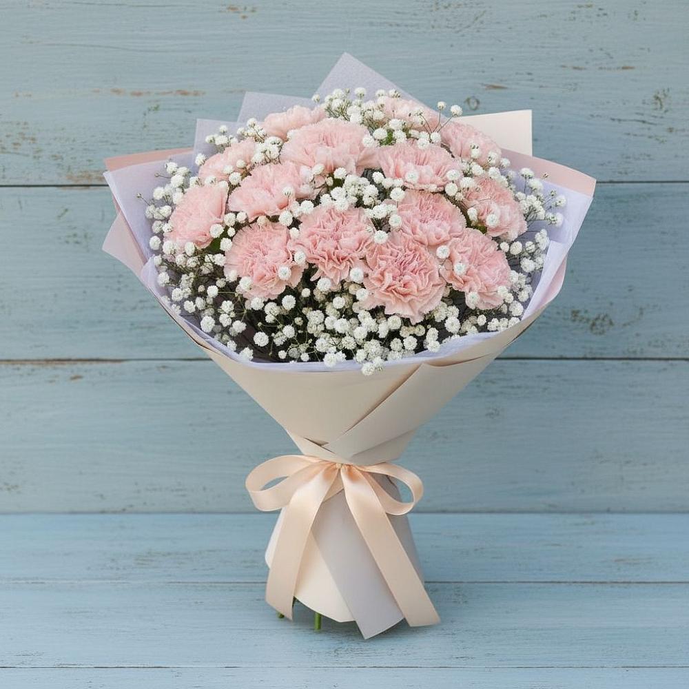 Букет цветов из: Гвоздики в Степаньково