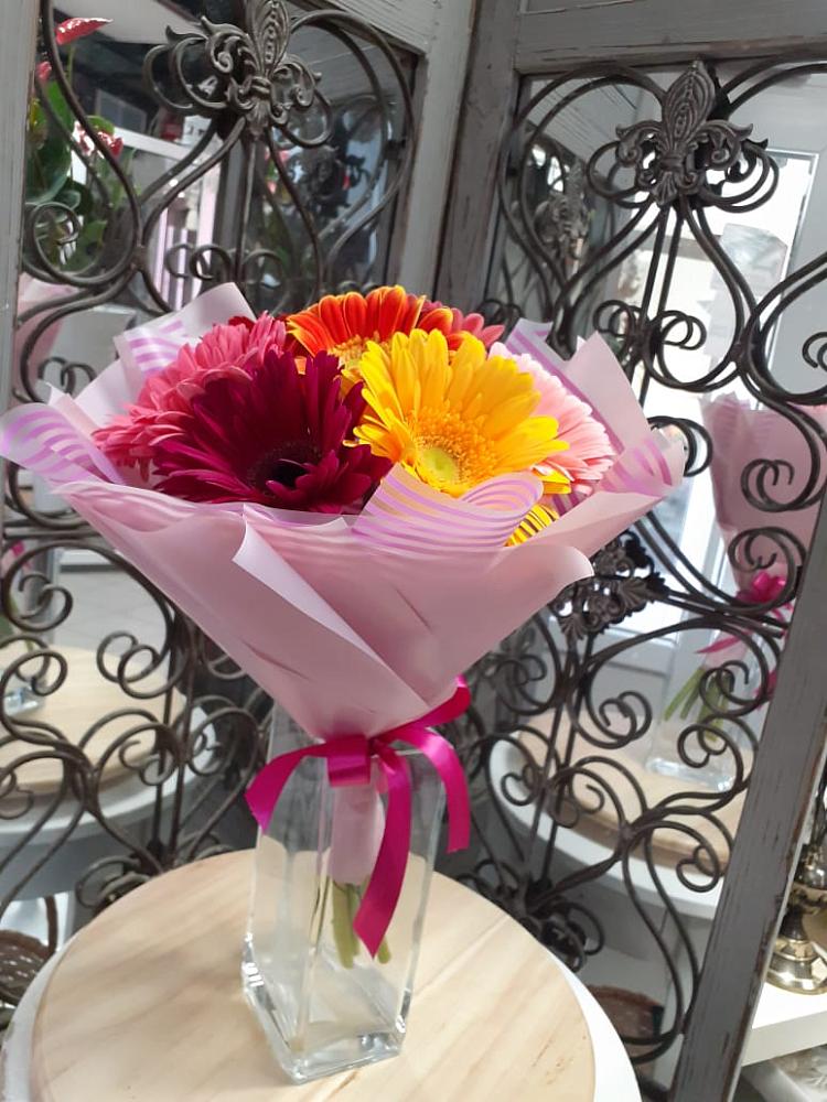 Букет цветов из: Герберы в Степаньково