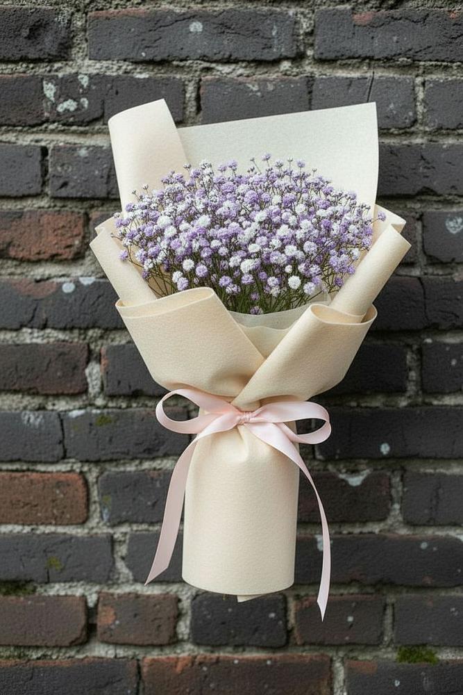 Букет цветов из: Гипсофила в Степаньково