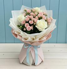 Букет цветов из:  Розы в Степаньково
