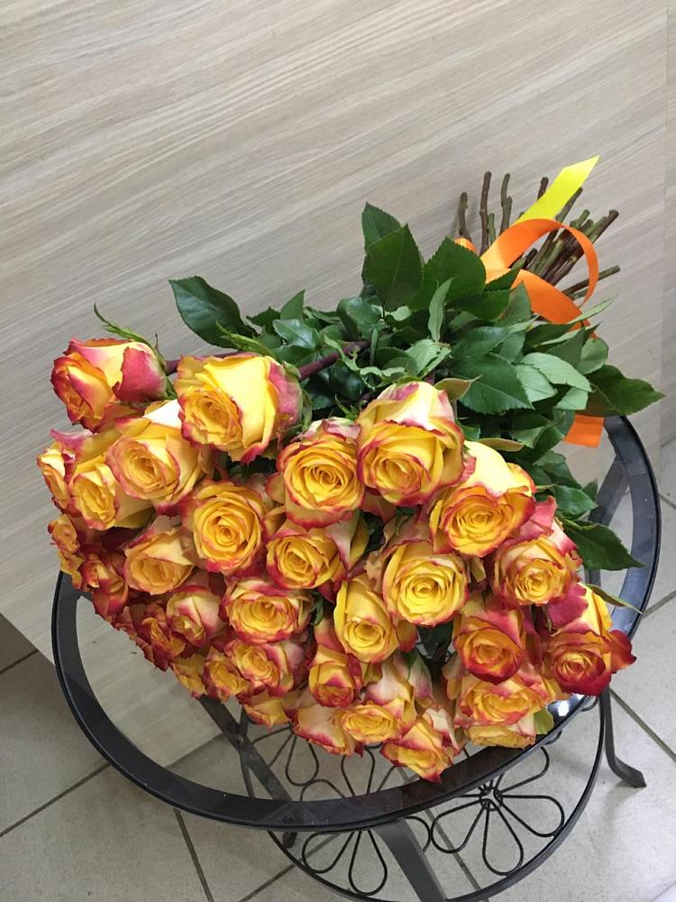 Букет Желтые розы в Степаньково