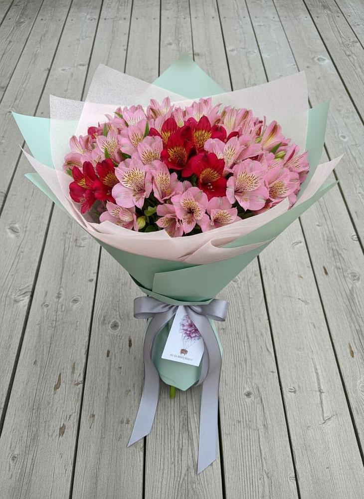 Букет цветов из: Альстромерии в Степаньково