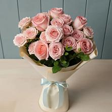 Букет Розовый шарм в Степаньково