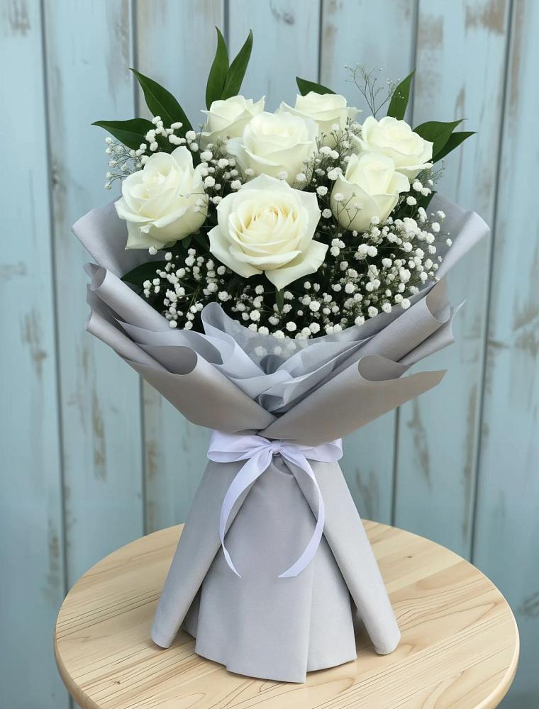 Букет цветов из: Розы в Степаньково