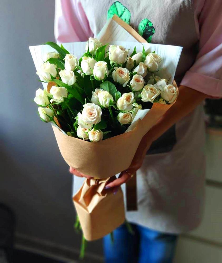 Букет цветов из: Розы в Степаньково