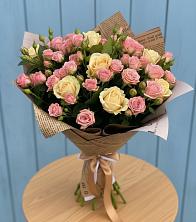 Букет цветов из:  Розы в Степаньково