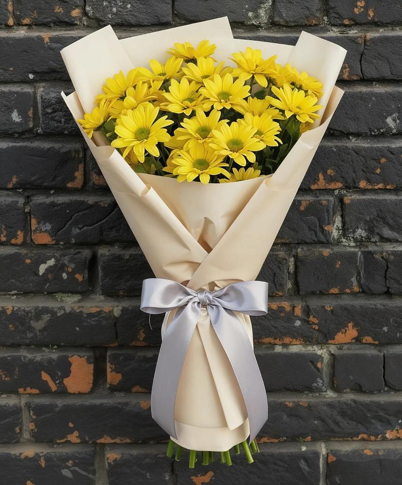 Букет цветов из: Хризантемы в Степаньково