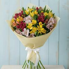 Букет цветов из:  Альстромерии в Степаньково