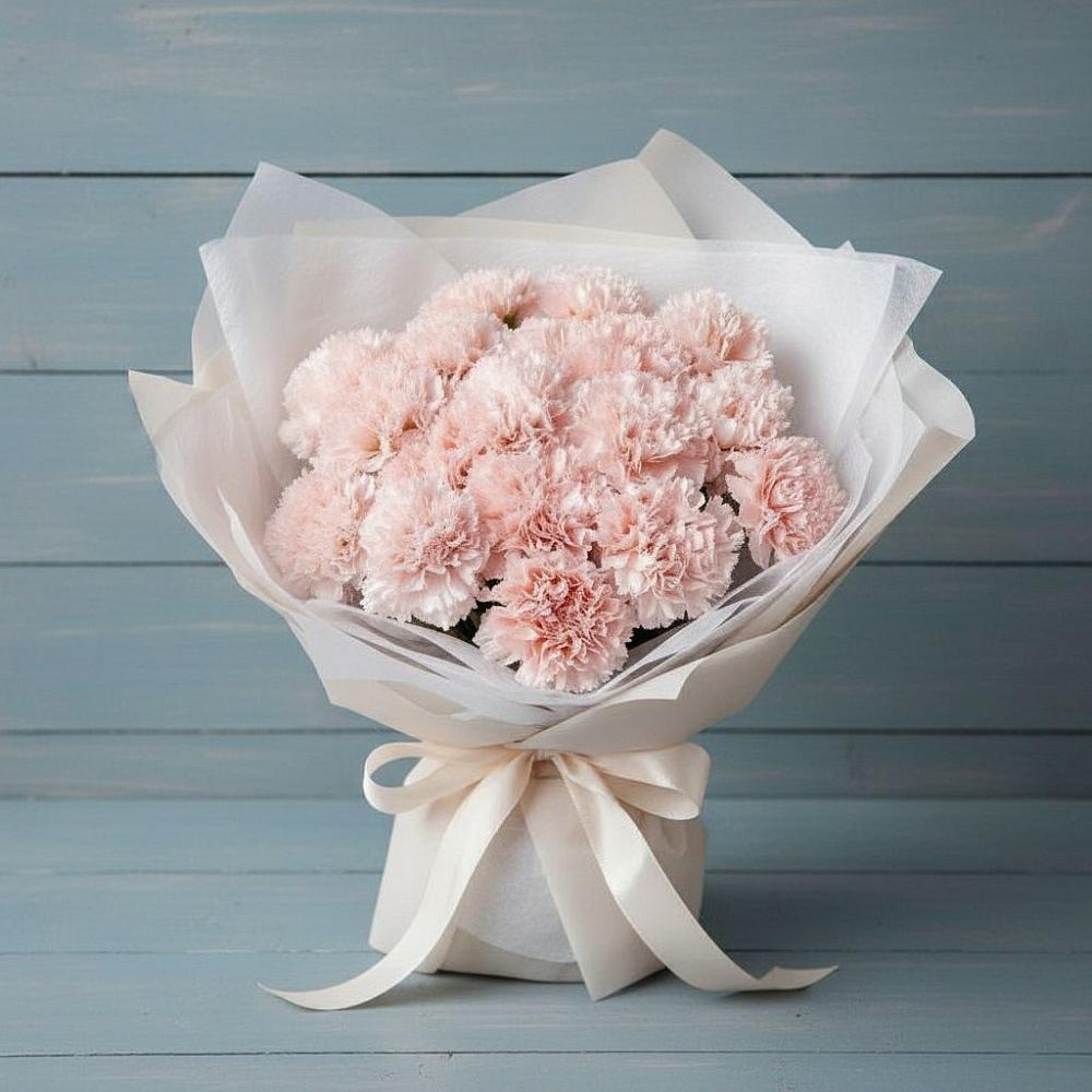 Букет цветов из: Гвоздики в Степаньково