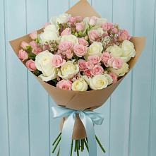 Букет цветов из:  Розы в Степаньково
